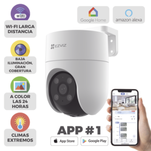 Camara PT WiFi / 2 Megapixel /  Cober...