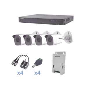 KIT TurboHD 1080p / DVR 4 Canales / 4...