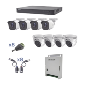 KIT TurboHD 1080p / DVR 8 Canales / 4...