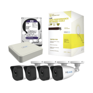 Kit IP 4 Megapixel / NVR de 4 Canales...