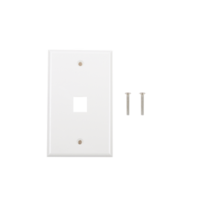 Placa de pared de 1 puerto, Keystone,...