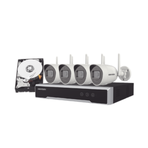 Kit IP Inalámbrico 1080p / NVR 4 Cana...