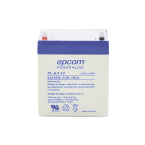 Batería 12 Vcc / 4.5 Ah / UL / Tecnol...