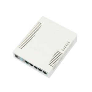 Switch Mikrotik 5 puertos Gigabit Eth...