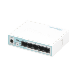 (hEX lite) RouterBoard, 5 Puertos Fas...