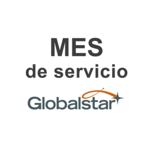 Servicio mensual del uso de satélites...