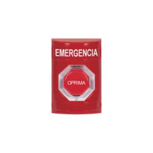 Botón de Emergencia, Texto en Español...