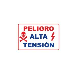 Letrero de peligro para cercas electr...
