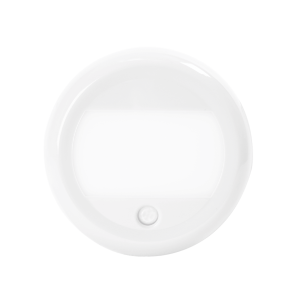 Luz de cortesía circular LED para iluminación de interiores con sensor de movimiento PIR
