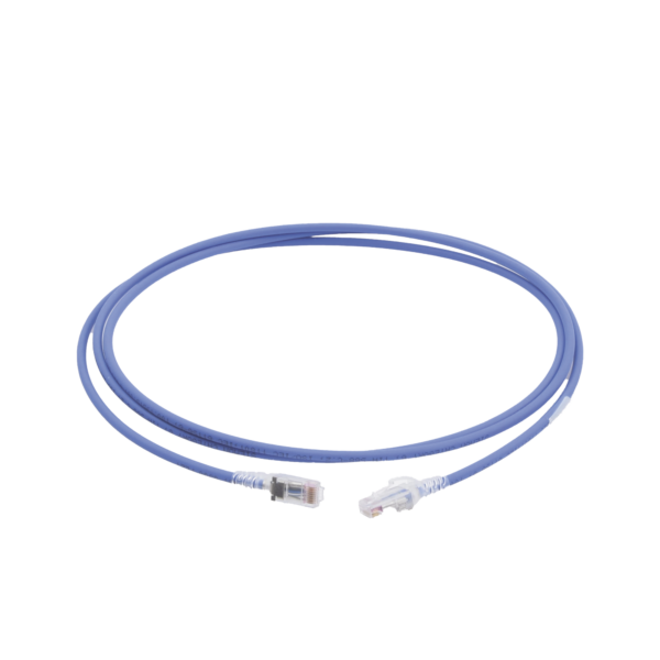 Patch Cord MC6 Modular Cat6 UTP, CM/LS0H, 7ft, Color Azul