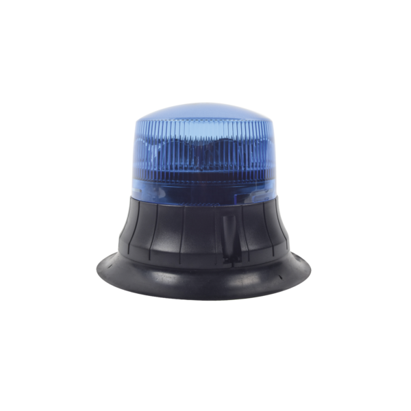 Burbuja LED giratoria color azul, 9 LEDs, montaje magnético