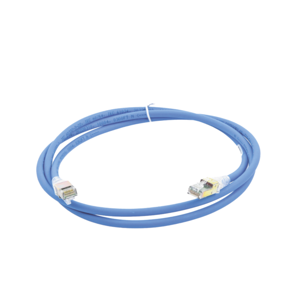 Patch Cord Z-MAX Cat6A UTP, CM, 5ft, Color Azul, Versión Bulk (Sin Empaque Individual)