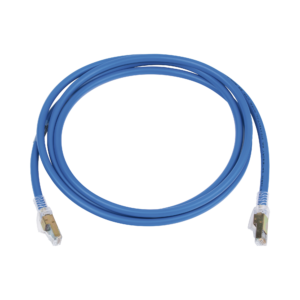 Patch Cord Z-MAX Cat6A UTP, CM/LS0H, 7ft, Color Azul