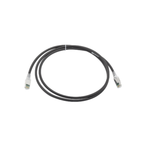Patch Cord Z-MAX Cat6A S/FTP, CM/LS0H, 5ft, Color Negro, Versión Bulk (Sin Empaque Individual)
