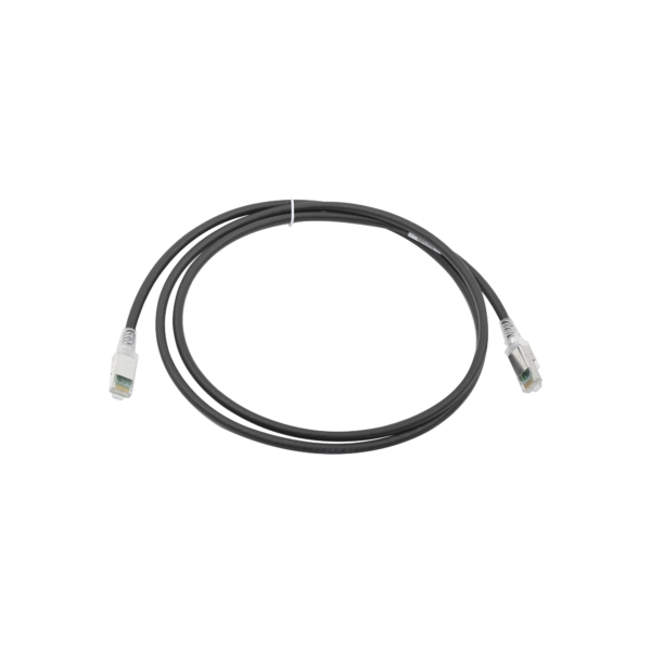 Patch Cord Z-MAX Cat6A S/FTP, CM/LS0H, 5ft, Color Negro, Versión Bulk (Sin Empaque Individual)