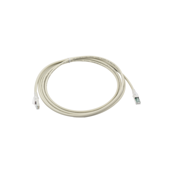 Patch Cord Z-MAX Cat6A S/FTP, CM/LS0H, 50ft, Color Gris