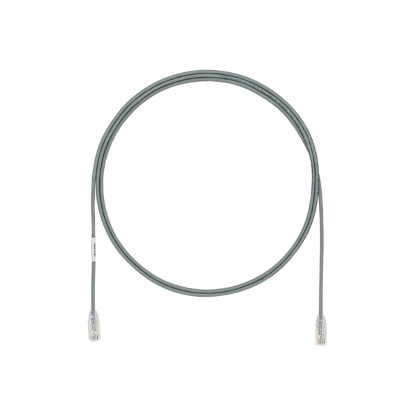 Cable de Parcheo UTP Cat6A, CM/LSZH, Diámetro Reducido (28AWG), Color Verde, 1ft