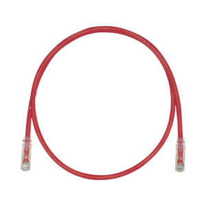 Cable de Parcheo UTP, Cat6A, 24 AWG, CM, Color Rojo, 70ft