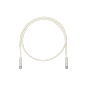 Cable de Parcheo UTP, Cat6A, 24 AWG, CM, Color Blanco, 1.5m