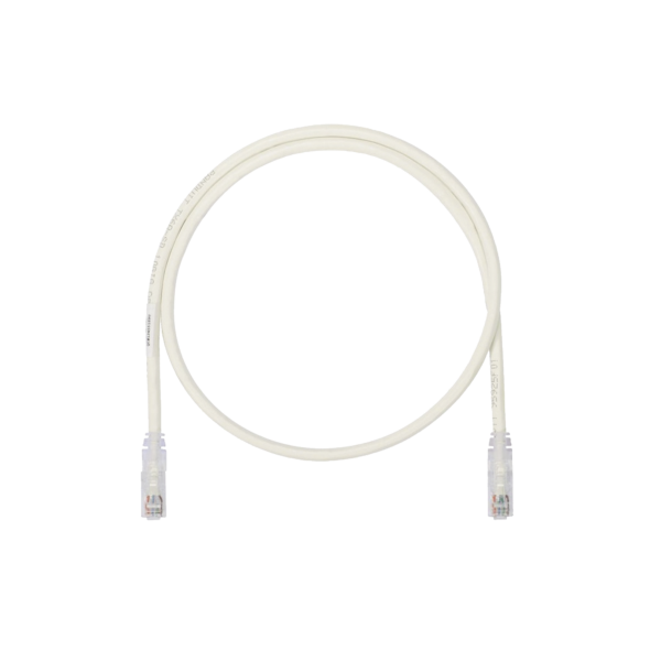 Cable de Parcheo UTP, Cat6A, 24 AWG, CM, Color Blanco, 5ft