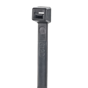 Cincho STRONGHOLD de Nylon 6.6, 1020mm largo x 9mm ancho, Color Negro Exterior, Resistente a Rayos UV, Paquete de 50 Piezas